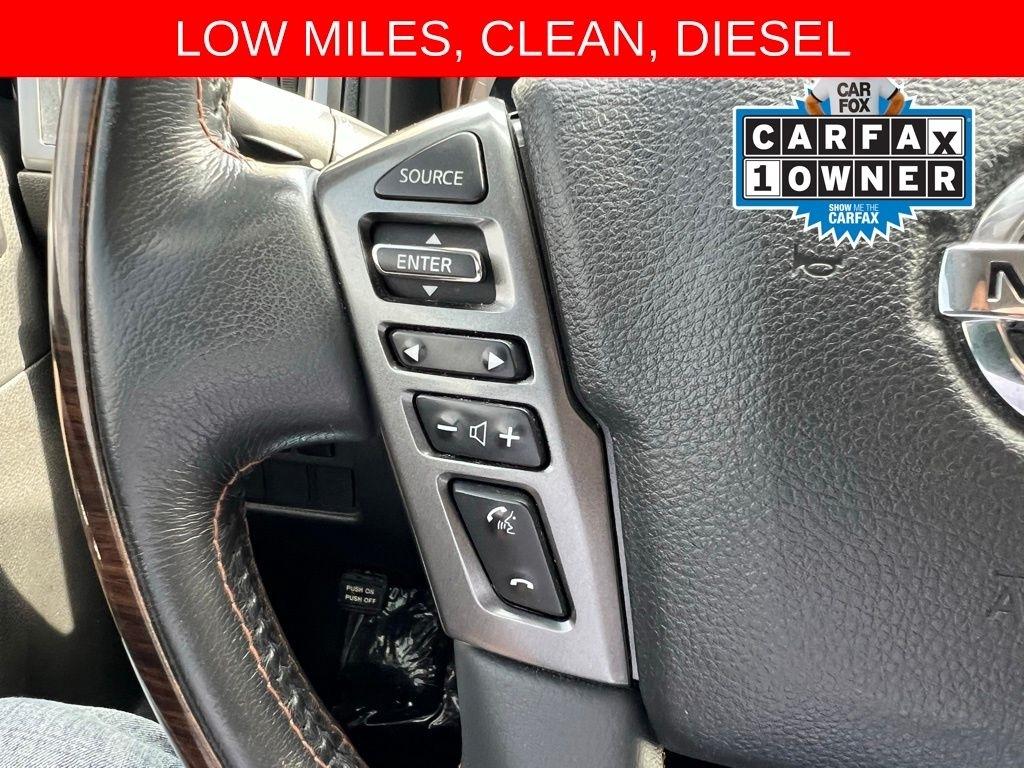 Nissan Titan XD Platinum Reserve 4WD Diesel 2016