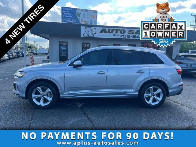 Silver 2022 Audi Q7 quattro Premium Plus 45 TFSI SUV / Crossover All-Wheel Drive 8-Speed Automatic