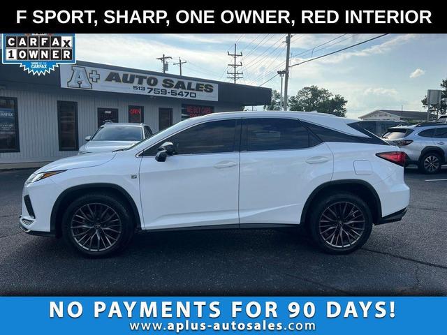 White 2021 Lexus RX 350 F Sport AWD SUV / Crossover All-Wheel Drive 8-Speed Automatic