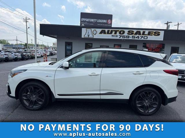 White 2019 Acura RDX SH-AWD with A-Spec Package SUV / Crossover All-Wheel Drive Automatic