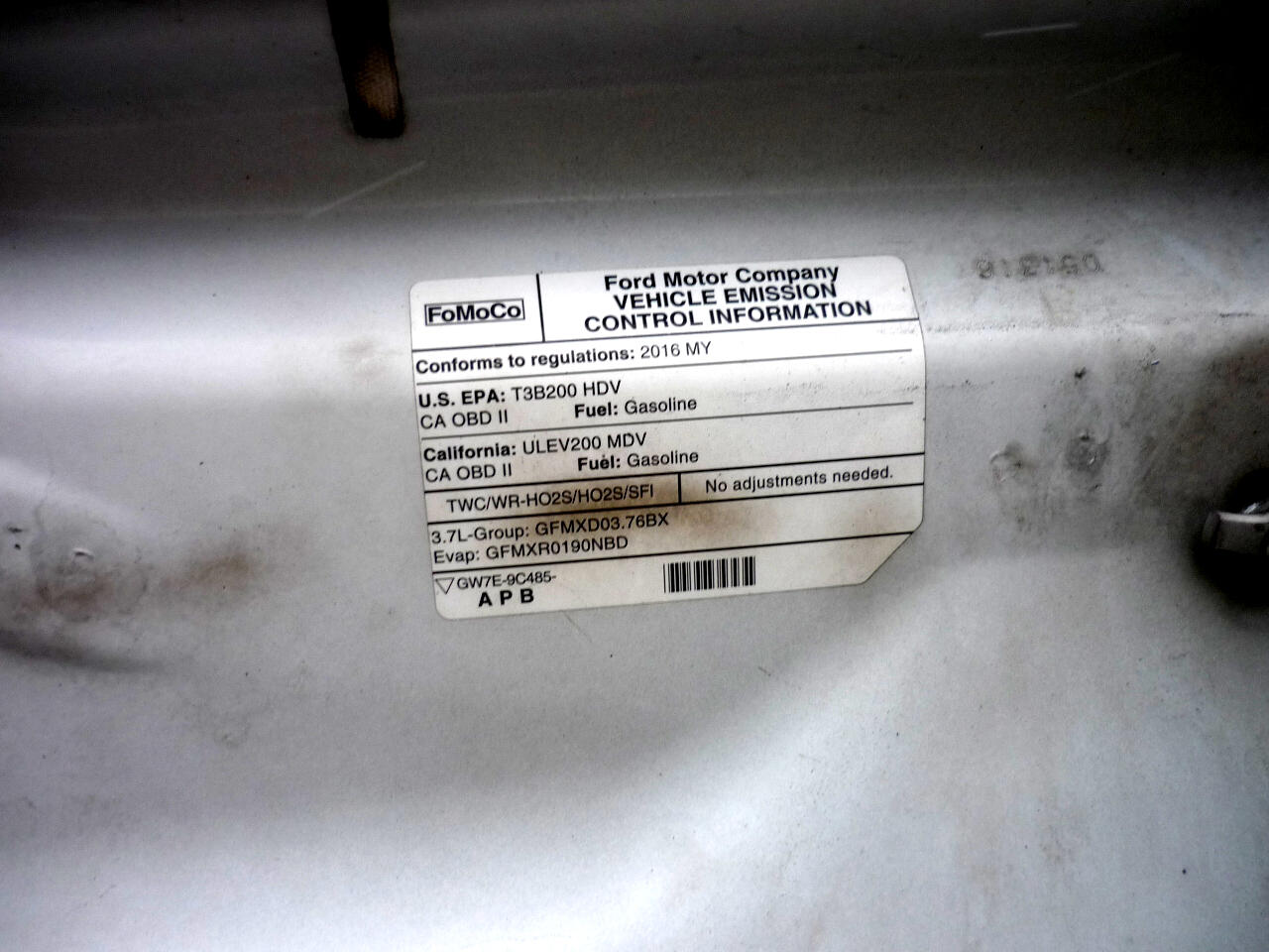 Ford Transit 150 Van Low Roof w/Sliding Pass. 148-in. WB 2016