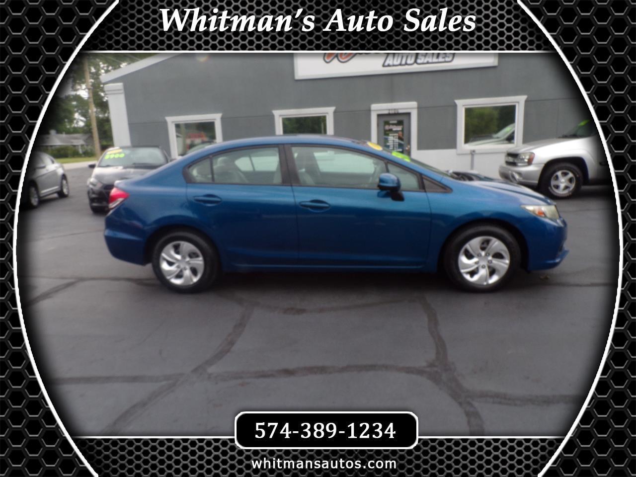 Honda Civic LX Sedan 5-Speed AT 2013