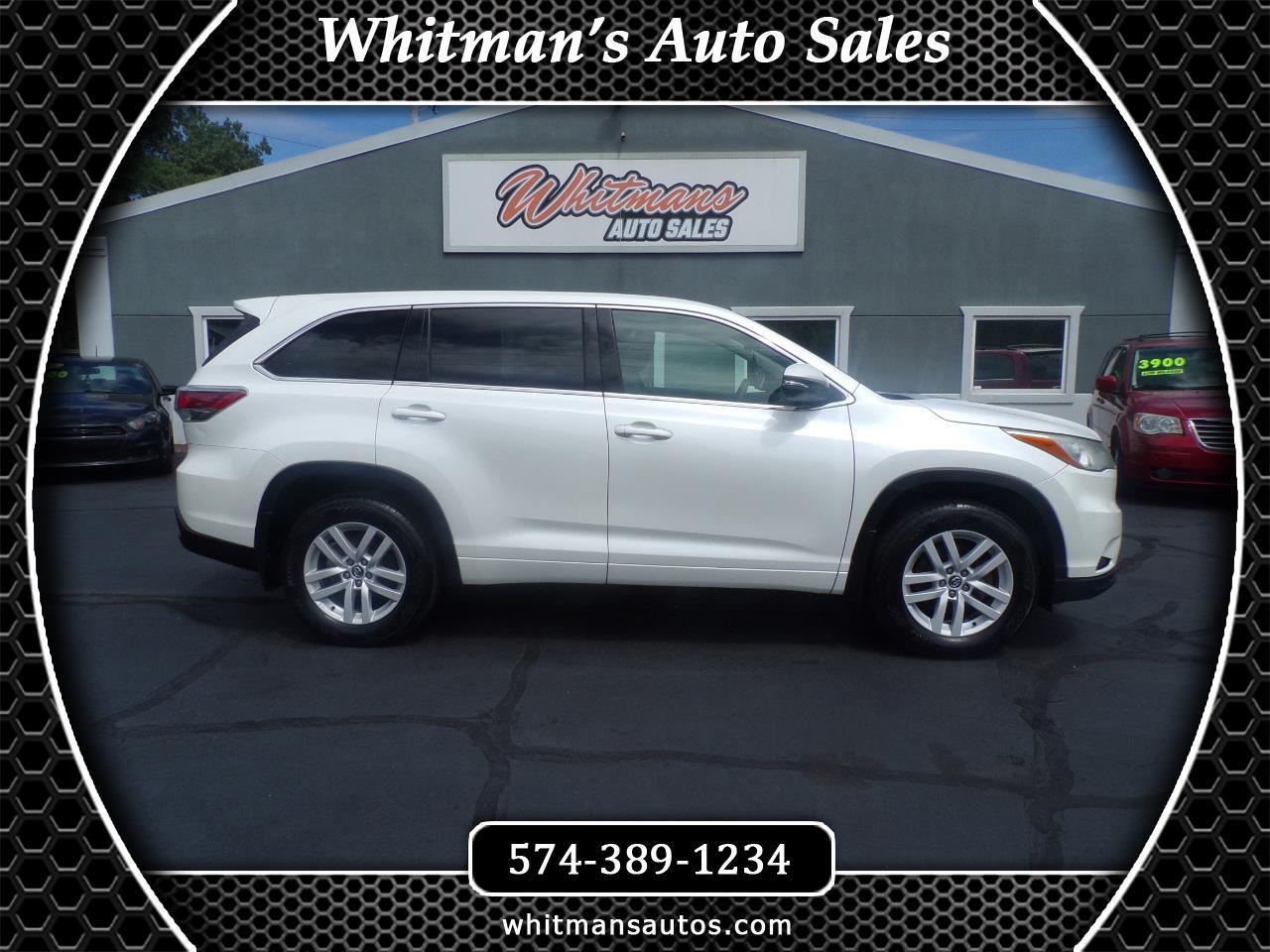 Toyota Highlander LE FWD I4 2016