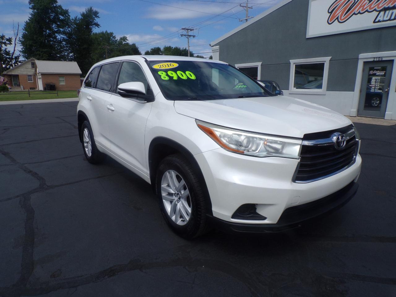 Toyota Highlander LE FWD I4 2016