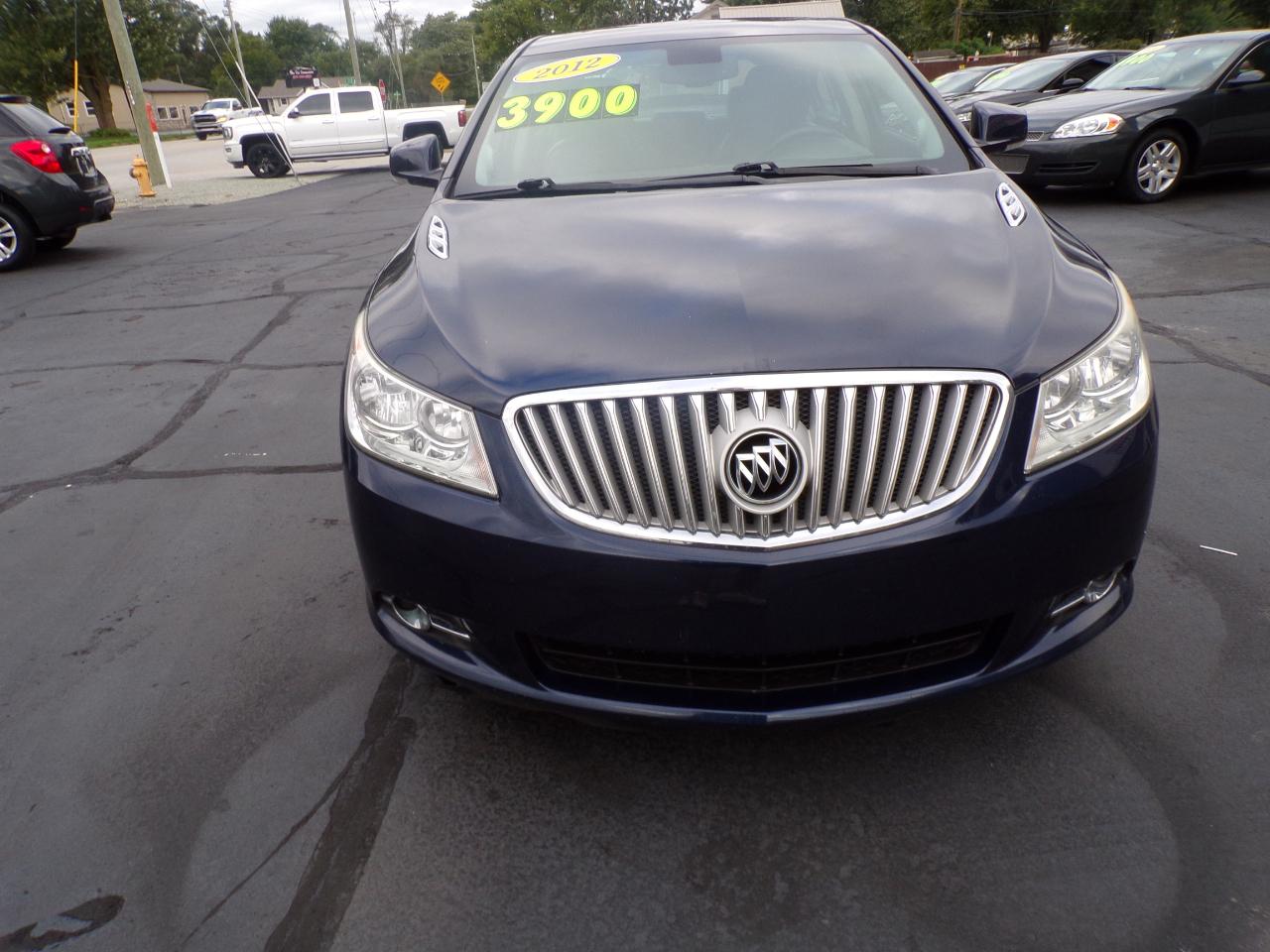 Buick LaCrosse Leather Package 2012