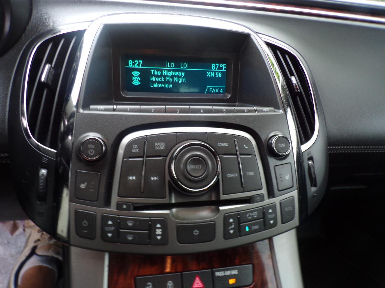 Buick LaCrosse Leather Package 2012