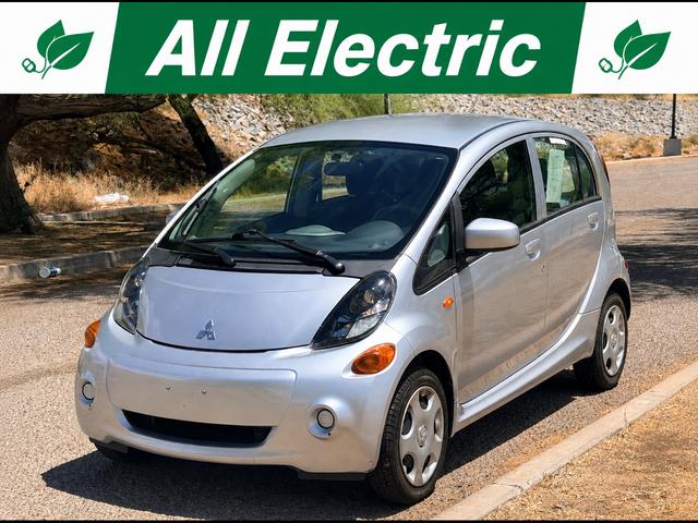 Silver 2012 Mitsubishi i-MiEV Hatchback Rear-Wheel Drive Automatic