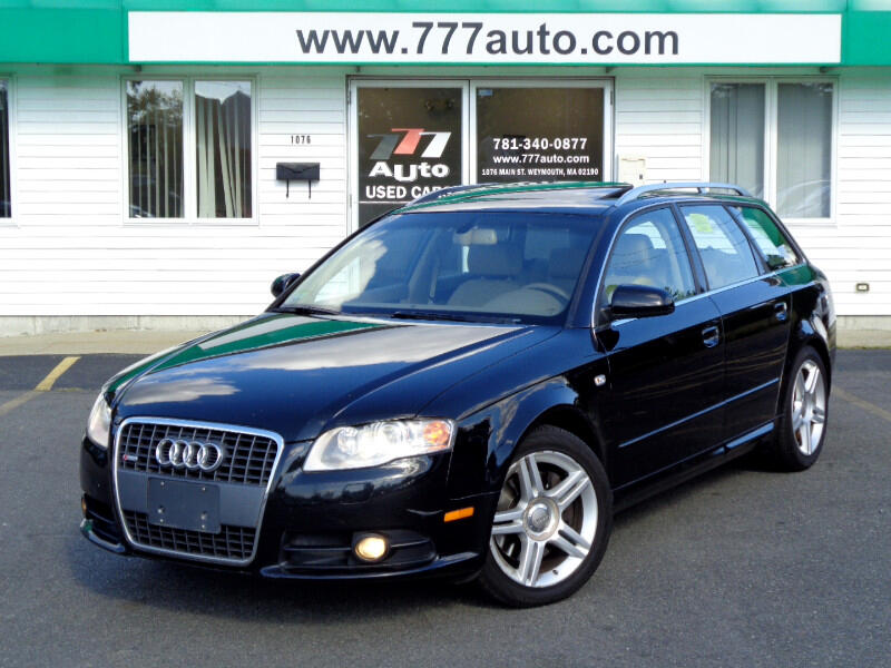 Used 2008 Audi A4 Avant 2 0 T Quattro S Line With 6spd