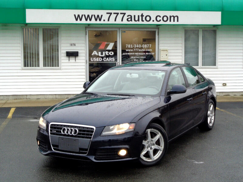 Audi A4 2.0 T >> Used 2009 Audi A4 2 0 T Sedan Quattro Tiptronic For Sale In Audi A4 2.0 T >> Used 2009 Audi A4 2 0 T Sedan Quattro Tiptronic For Sale In