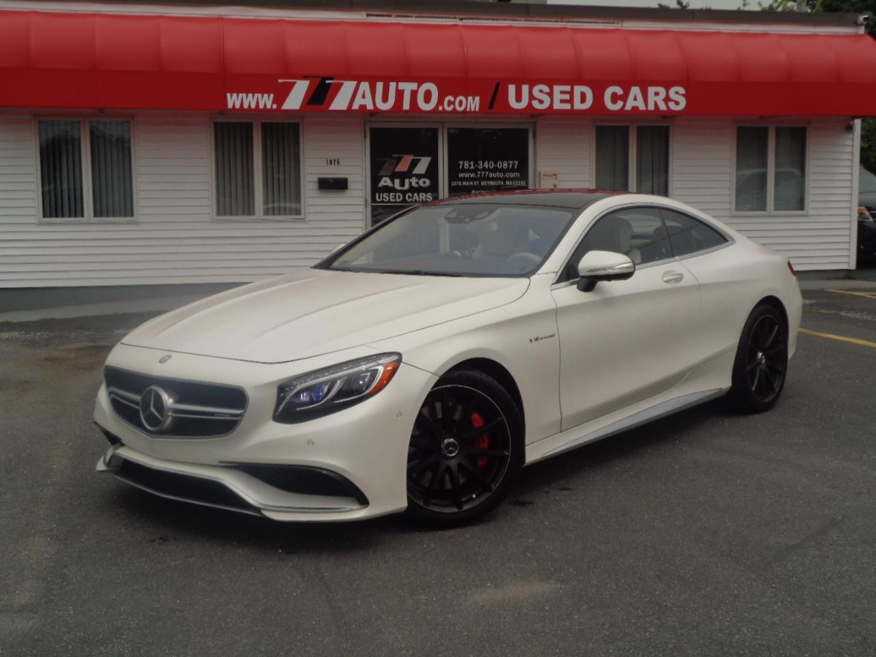 2016 Mercedes-Benz S-Class 2dr Cpe AMG S 63 4MATIC