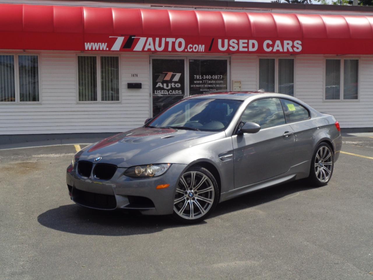 Gray 2011 BMW M3 Coupe Rear-Wheel Drive Automatic