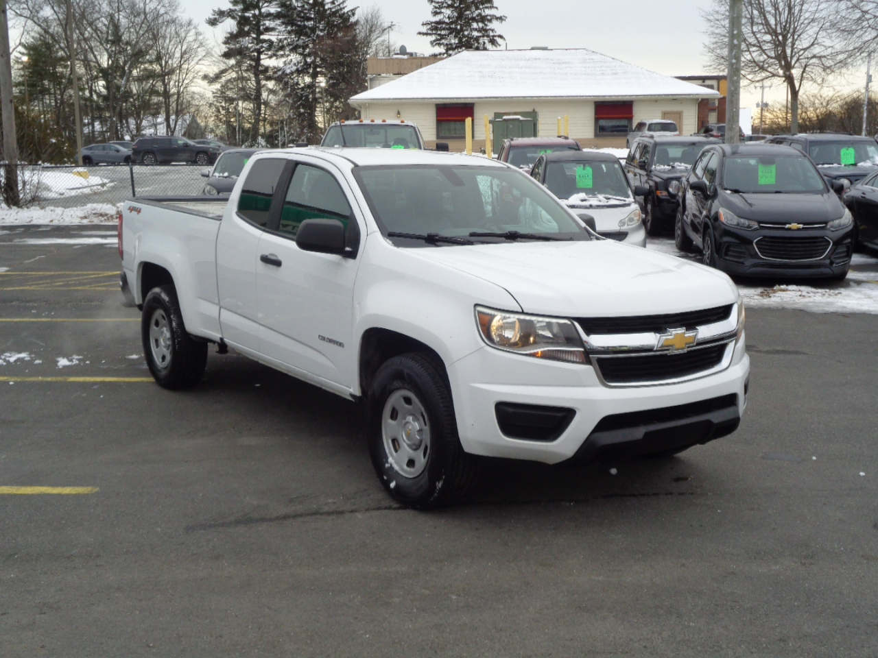 Chevrolet Colorado 4WD Ext Cab 128.3" Work Truck 2018