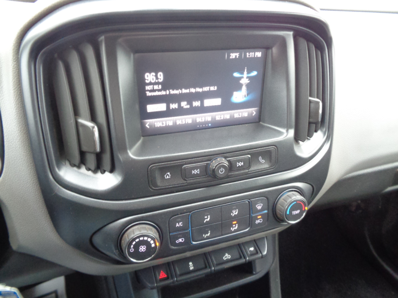 Chevrolet Colorado 4WD Ext Cab 128.3" Work Truck 2018