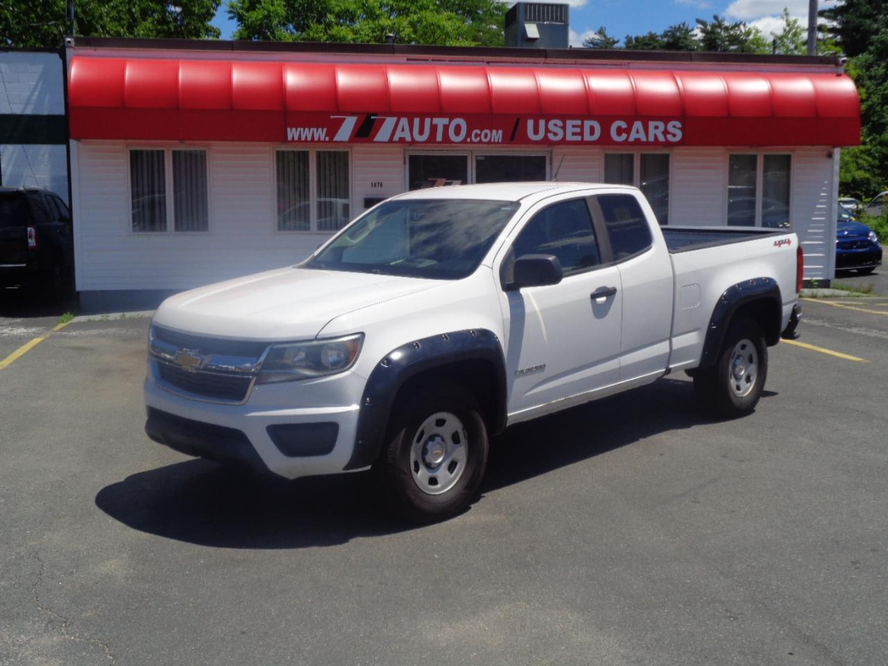 Chevrolet Colorado 4WD Ext Cab 128.3" Work Truck 2018