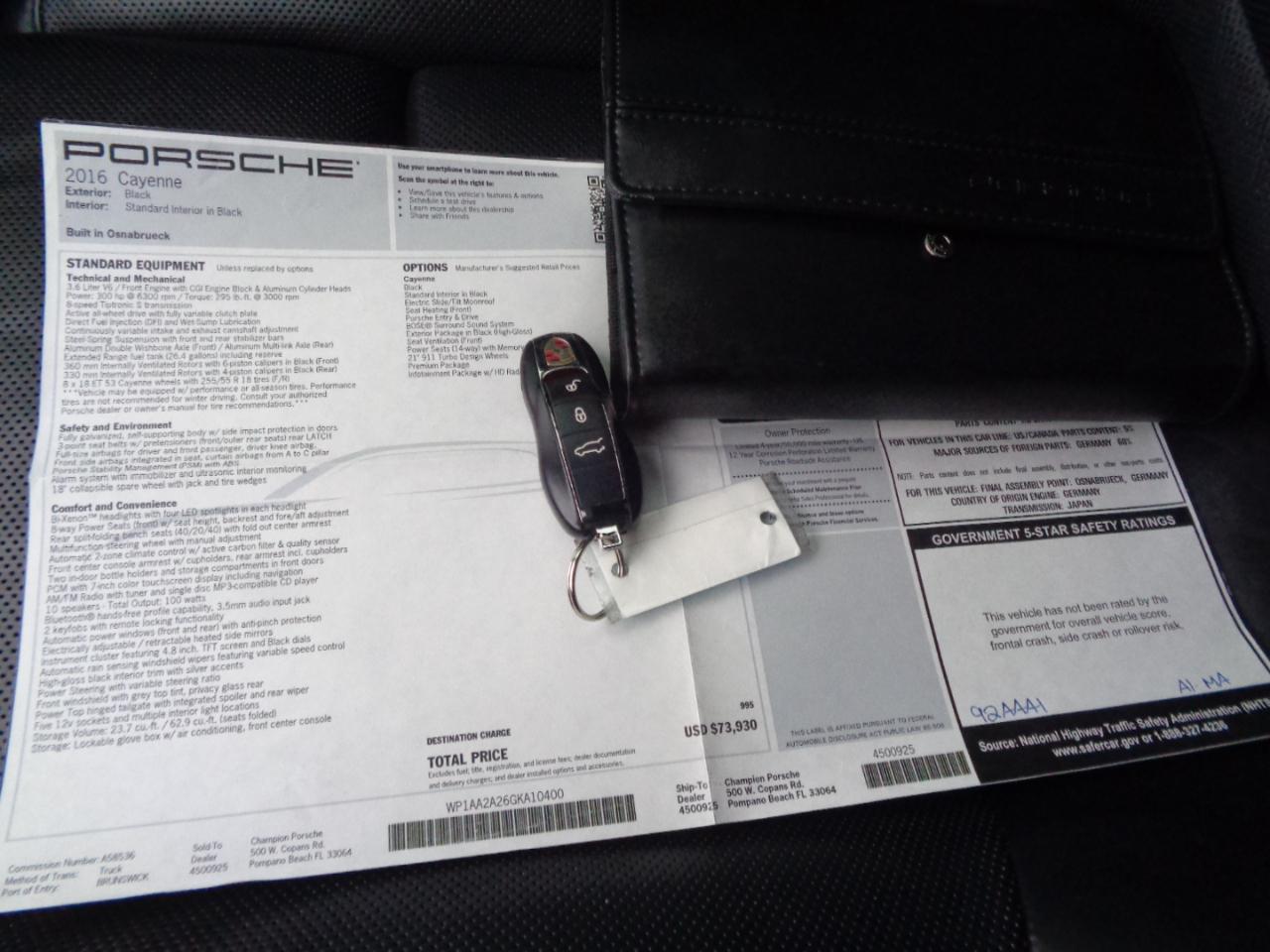 Porsche Cayenne AWD 4dr 2016