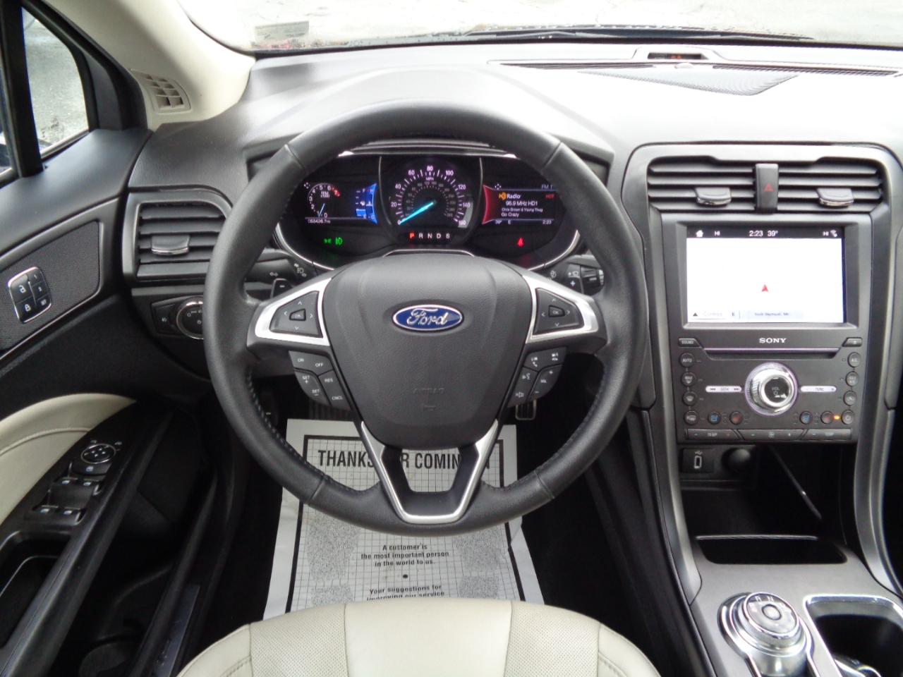 Ford Fusion Titanium AWD 2017