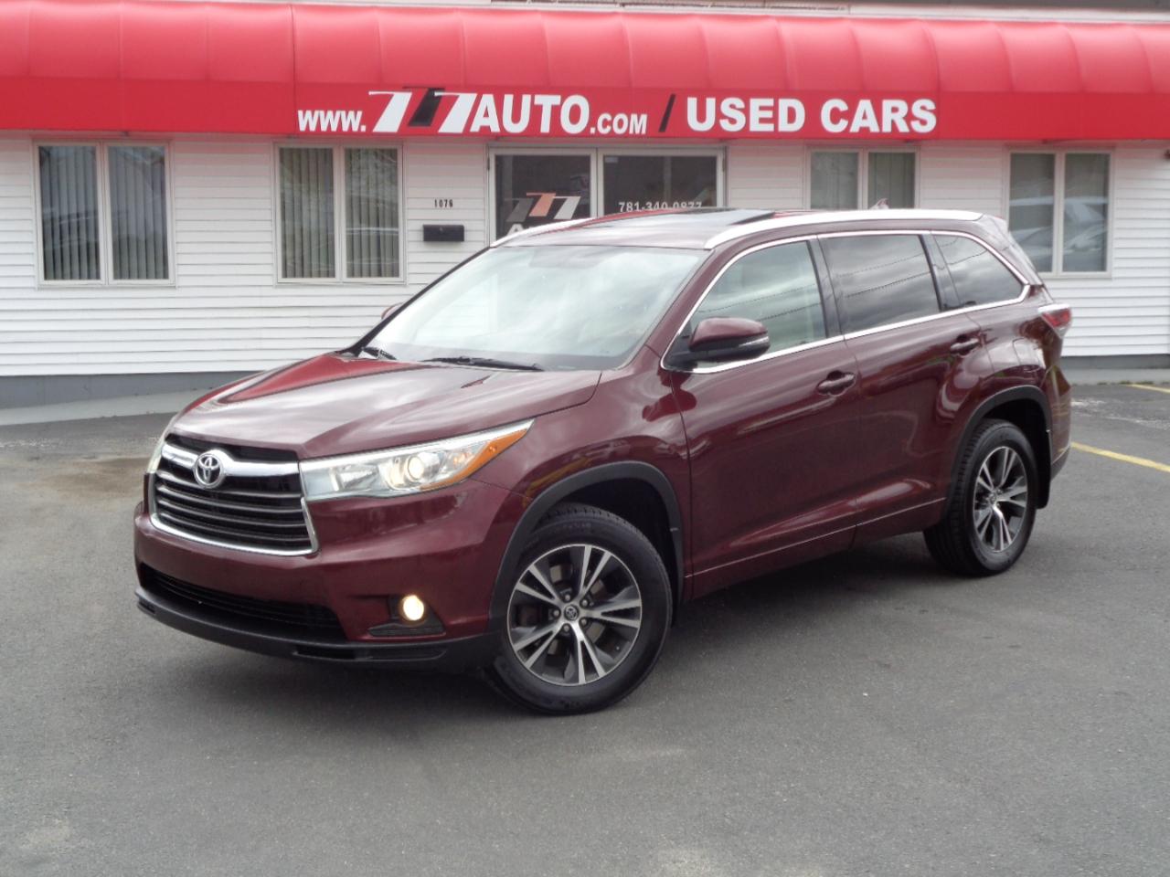 Toyota Highlander AWD 4dr V6 XLE (Natl) 2016