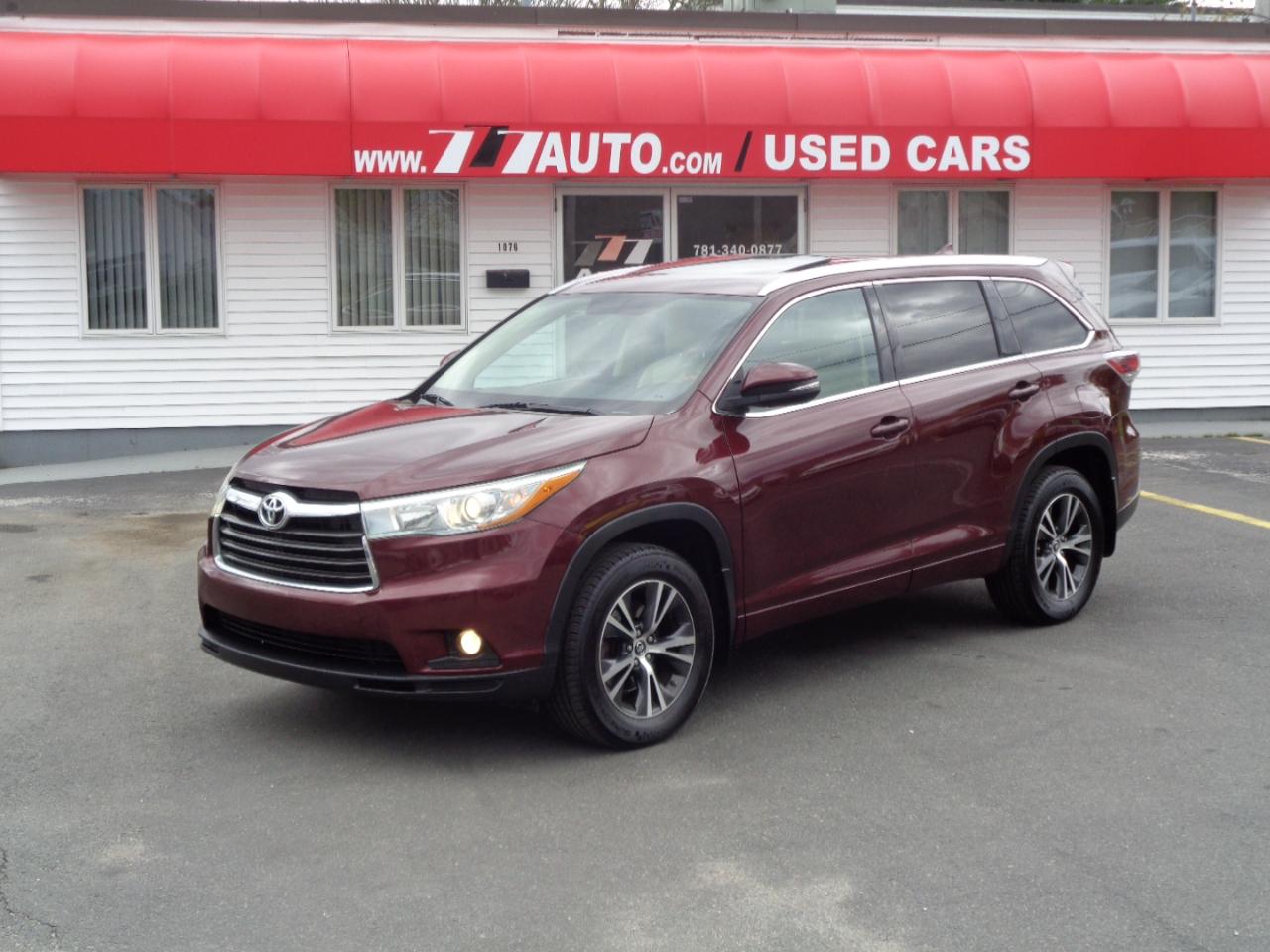 Toyota Highlander AWD 4dr V6 XLE (Natl) 2016