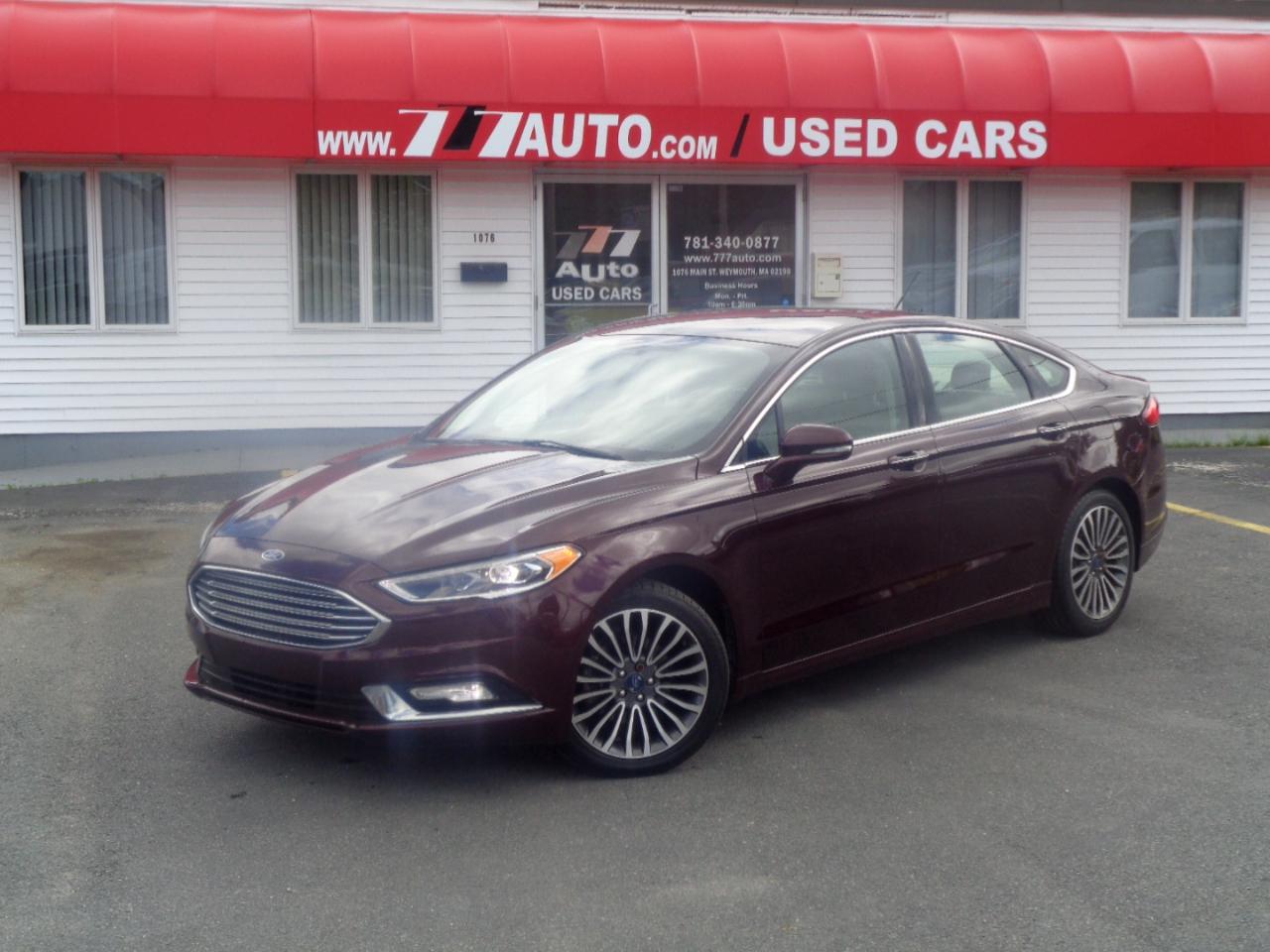 Ford Fusion SE FWD 2017