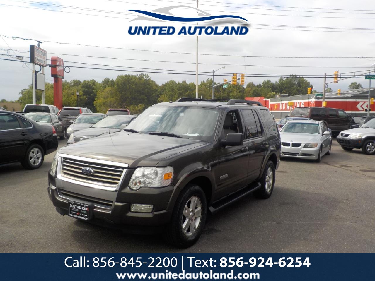 Used 2008 Ford Explorer 4WD 4dr V6 XLT for Sale in Deptford NJ 08096 United Auto Land