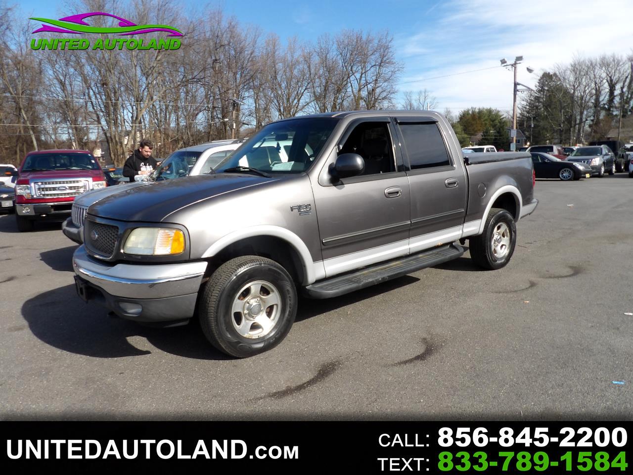 Used 2002 Ford F150 SuperCrew 139" King Ranch 4WD for Sale in Deptford NJ 08096 United Auto Land