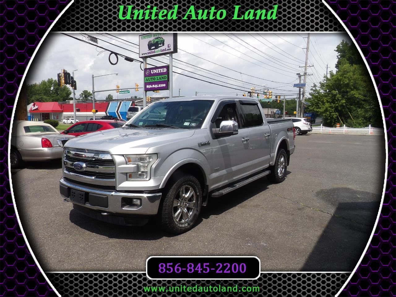 2015 Ford F-150 4WD SuperCrew 139" Lariat