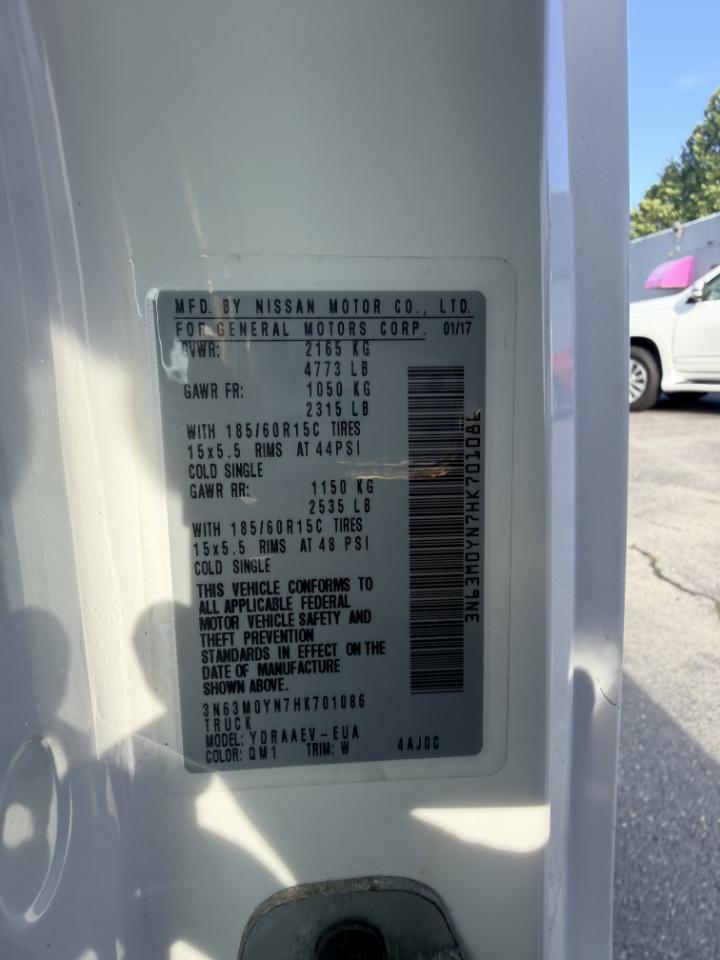 Chevrolet City Express Cargo Van FWD 115" LS 2017