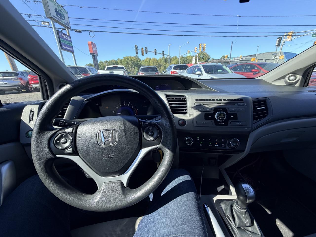 Honda Civic Cpe 2dr Man EX 2012
