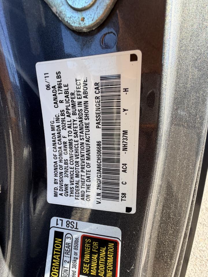 Honda Civic Cpe 2dr Man EX 2012