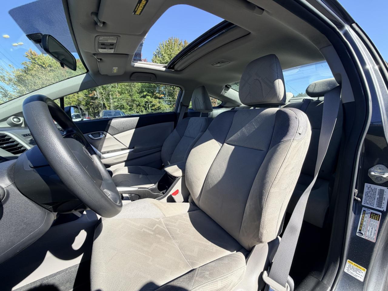 Honda Civic Cpe 2dr Man EX 2012