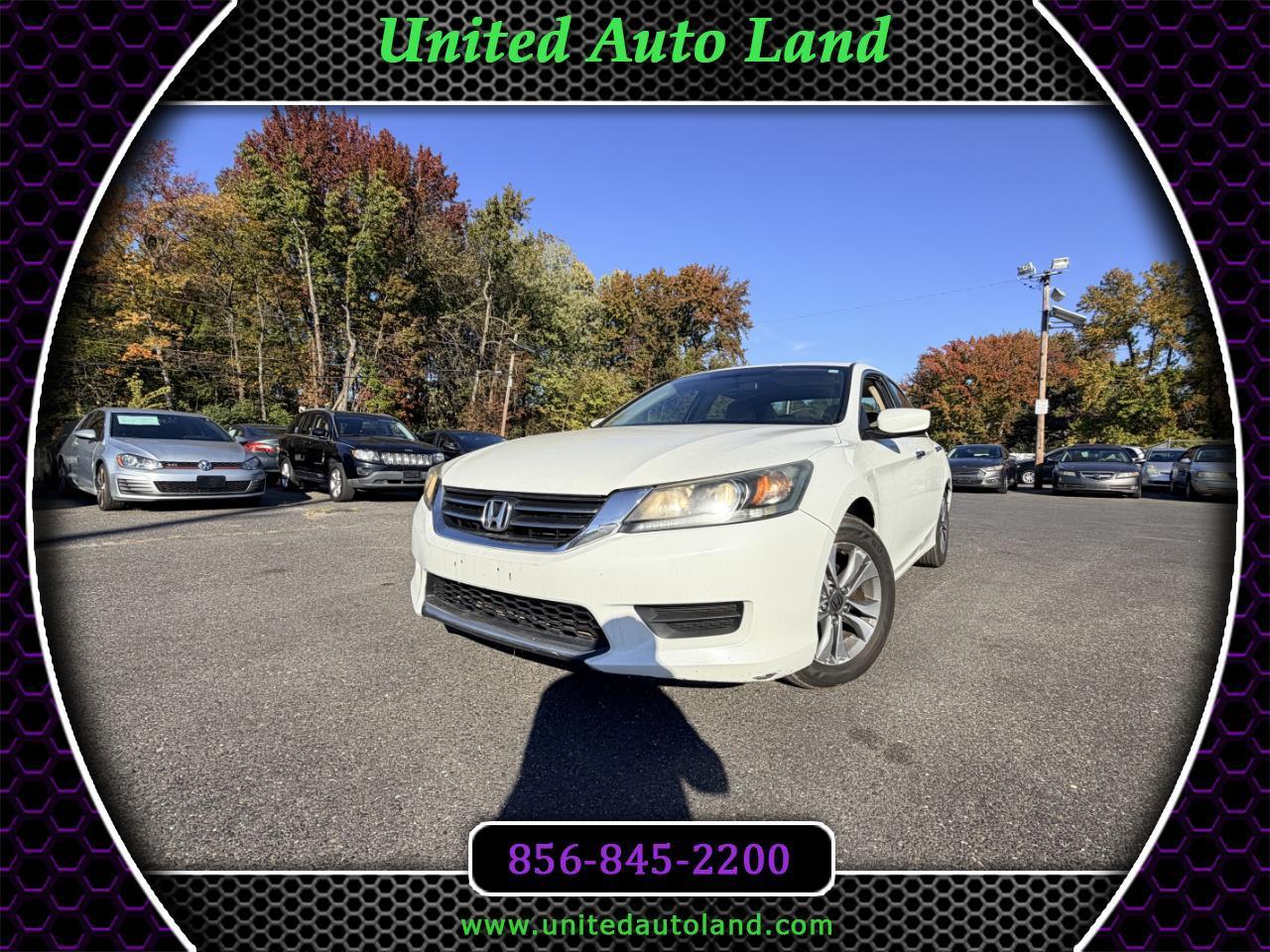 2013 Honda Accord Sdn 4dr I4 CVT LX