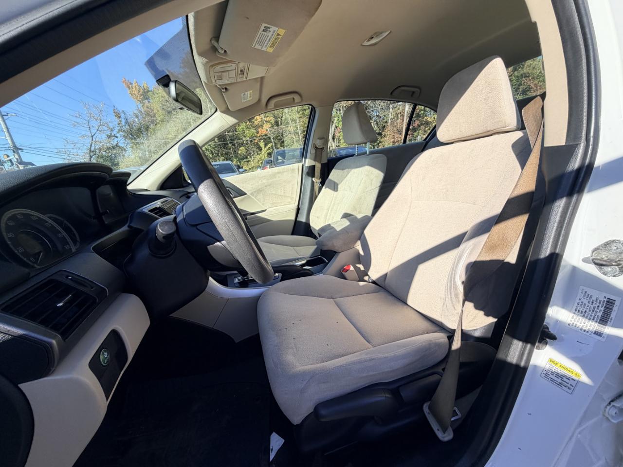 Honda Accord Sdn 4dr I4 CVT LX 2013