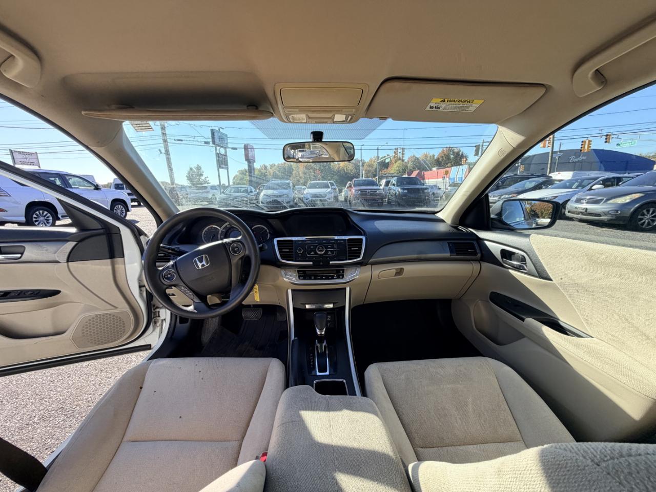 Honda Accord Sdn 4dr I4 CVT LX 2013