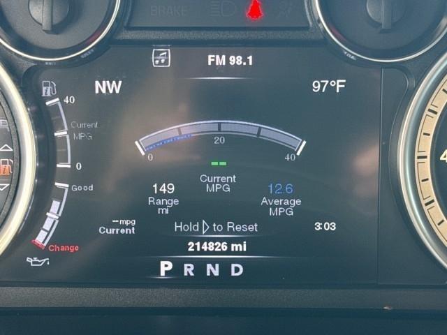 RAM 1500 4WD Crew Cab 140.5" Laramie 2013