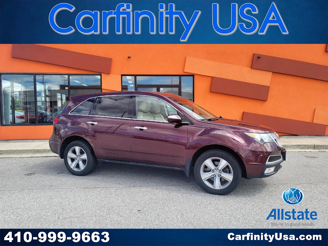 Used 2012 Acura MDX AWD Tech Pkg w/NAV for Sale in Baltimore MD 21215