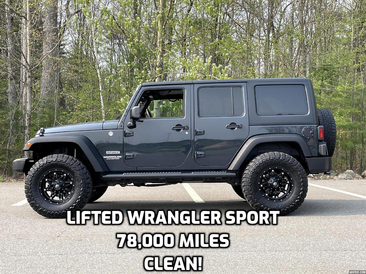 Jeep Wrangler Unlimited Sport 4x4 2017