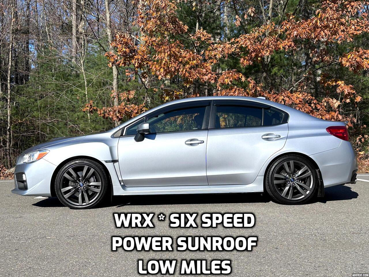 2016 Subaru WRX 4dr Sdn Man Premium