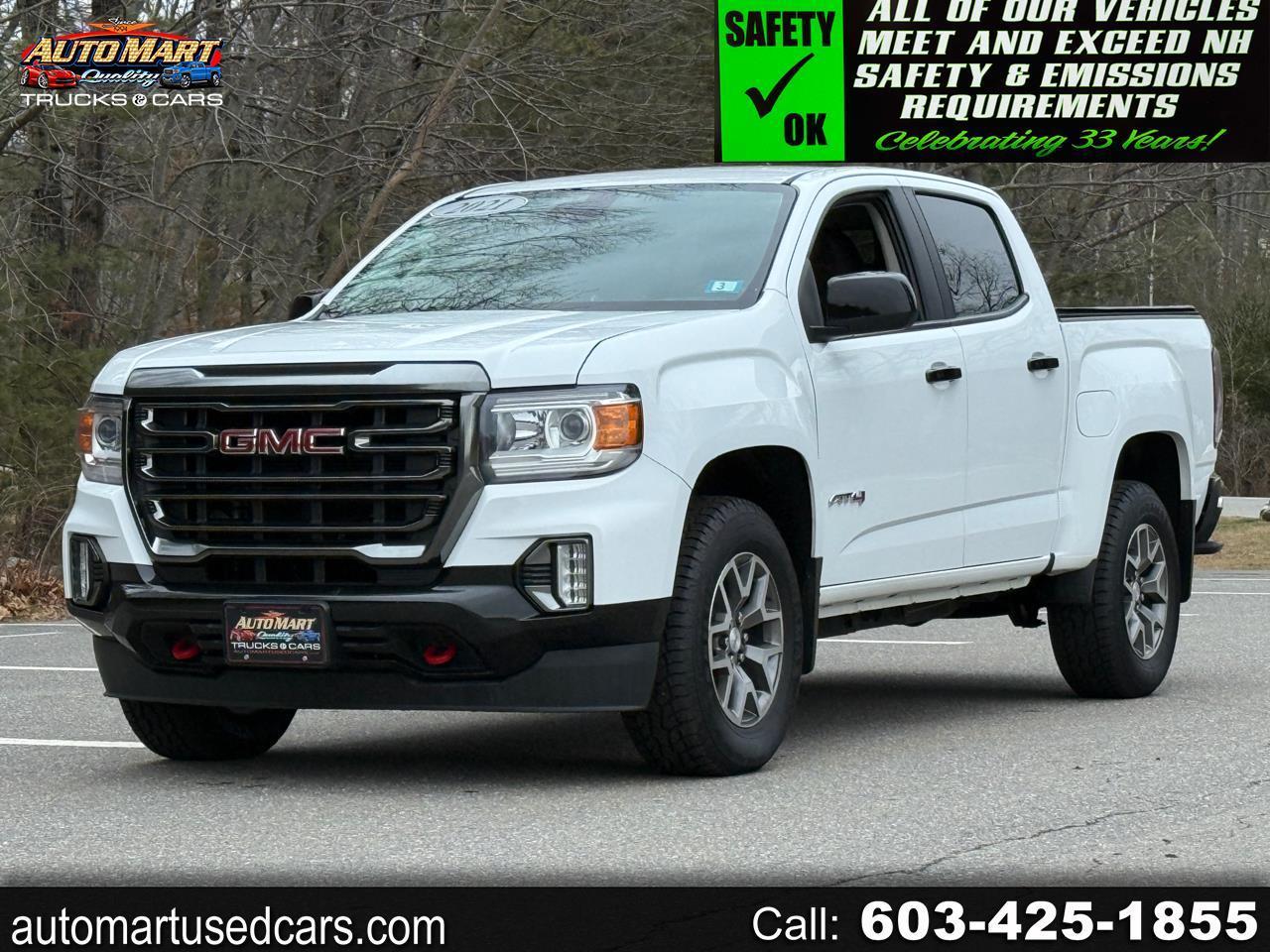 2021 GMC Canyon 4WD Crew Cab 128" AT4 w/Leather