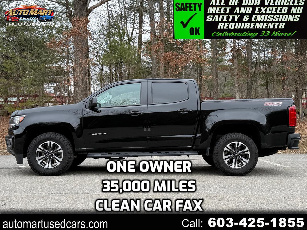 2022 Chevrolet Colorado 4WD Crew Cab 128" Z71