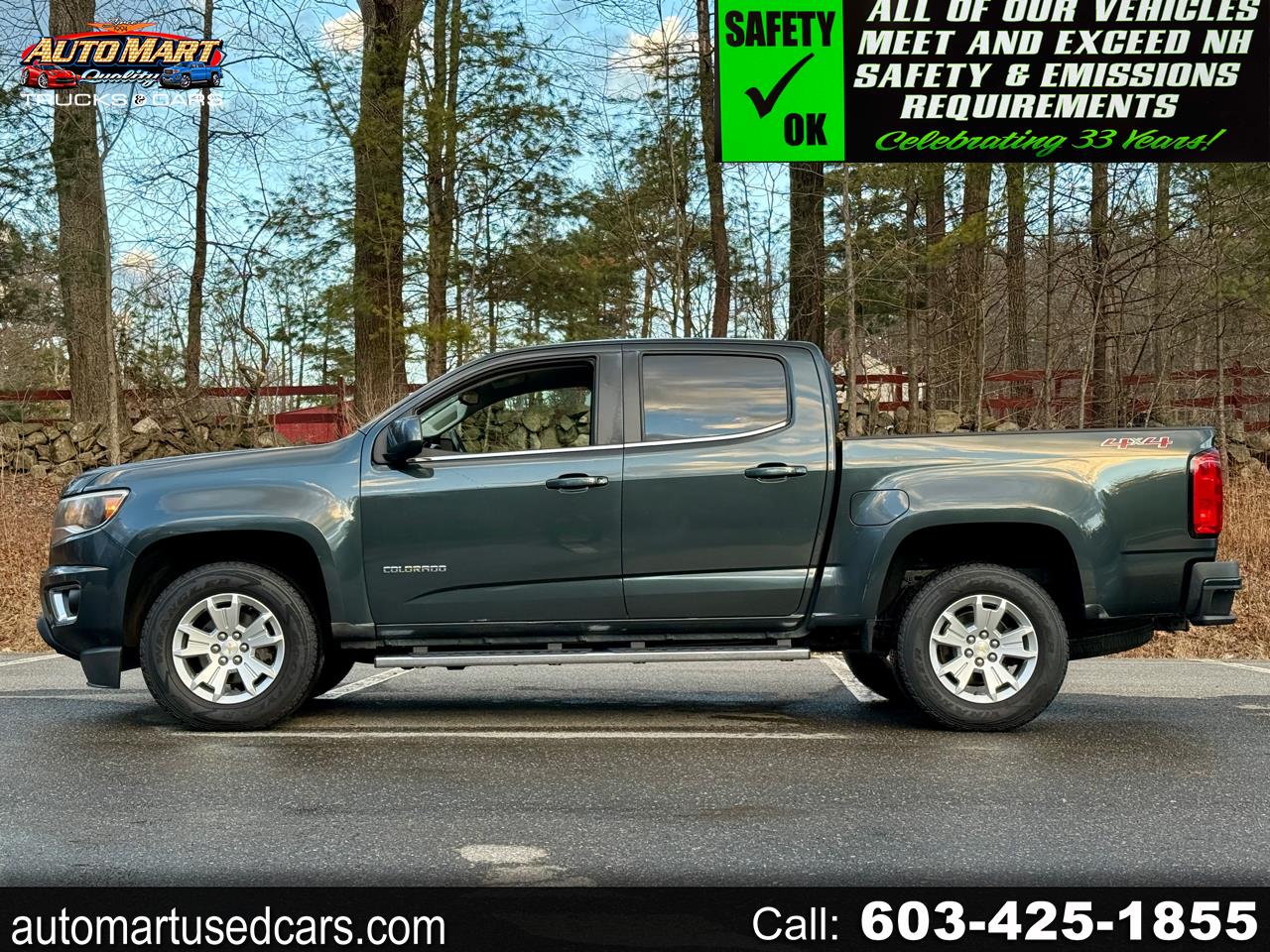 2018 Chevrolet Colorado 4WD Crew Cab 128.3" LT