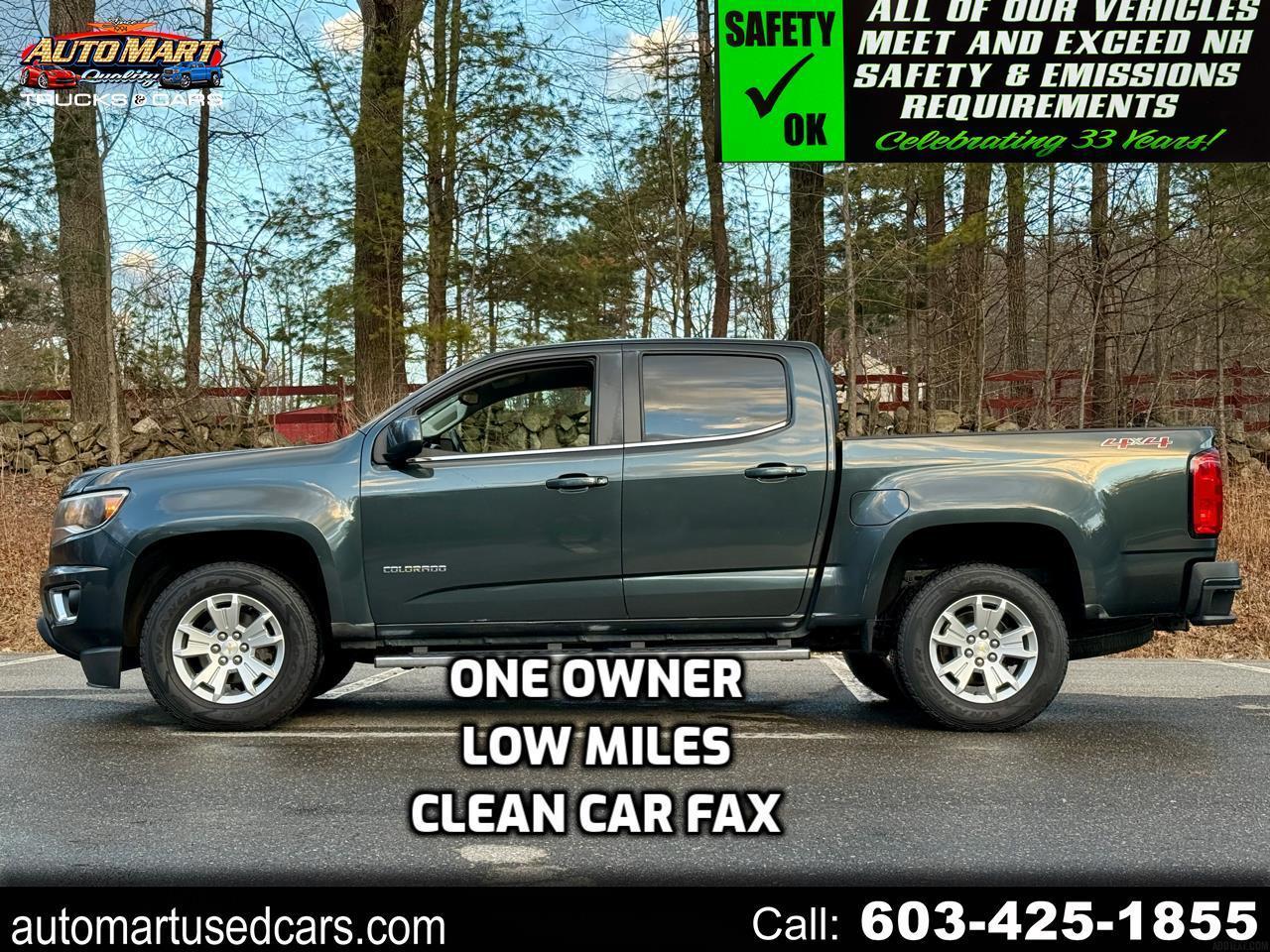 2018 Chevrolet Colorado 4WD Crew Cab 128.3" LT