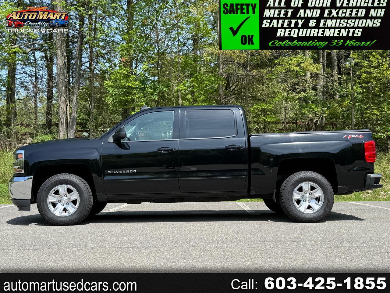 2018 Chevrolet Silverado 1500 4WD Crew Cab 143.5" LT w/1LT