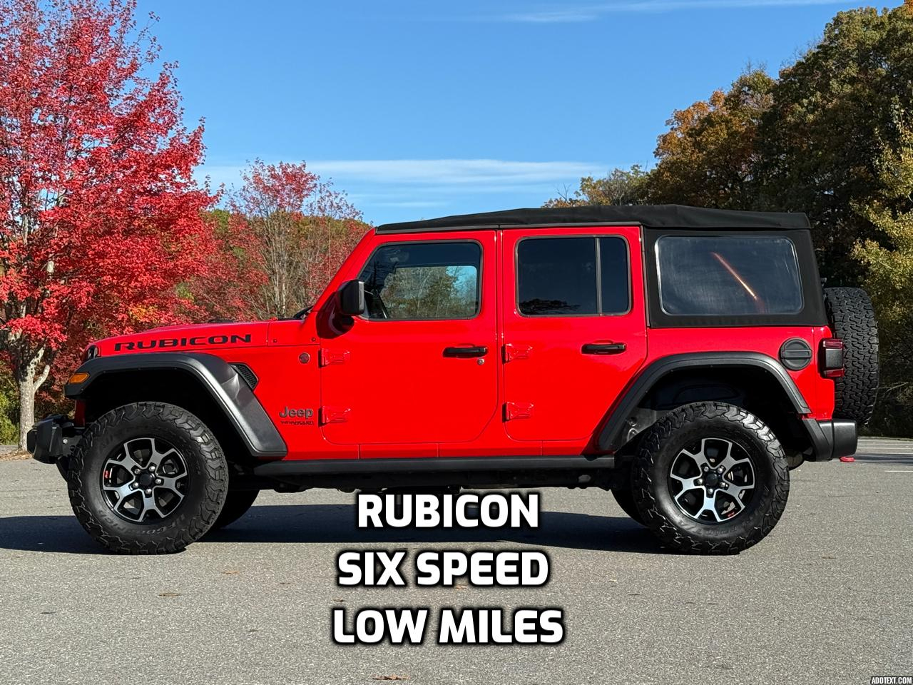 Jeep Wrangler Unlimited Rubicon 4x4 2018 Jeep Wrangler Unlimited Rubicon 4x4 2018