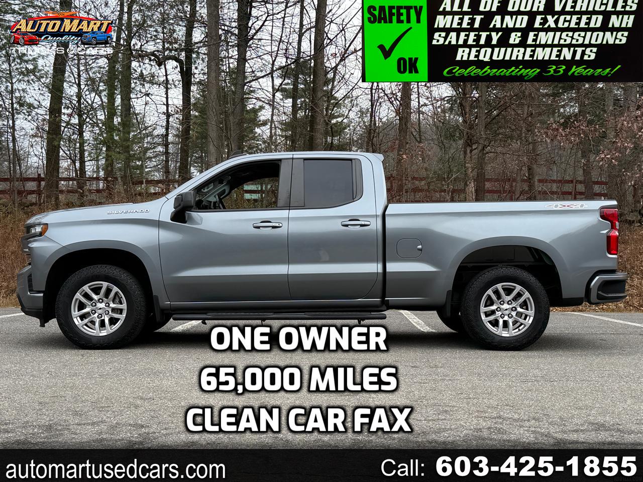 2019 Chevrolet Silverado 1500 4WD Double Cab 147" RST