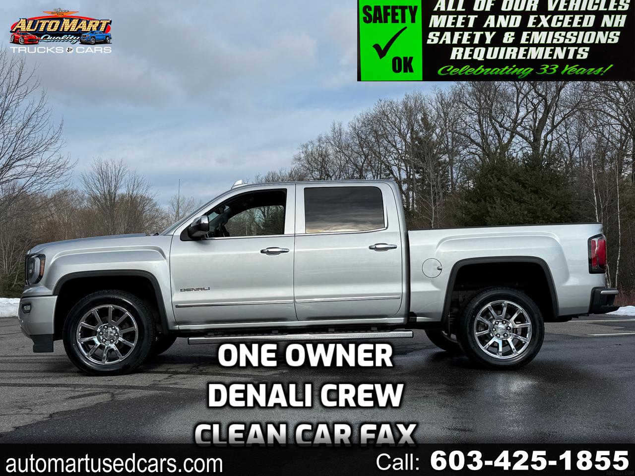 2018 GMC Sierra 1500 4WD Crew Cab 143.5" Denali