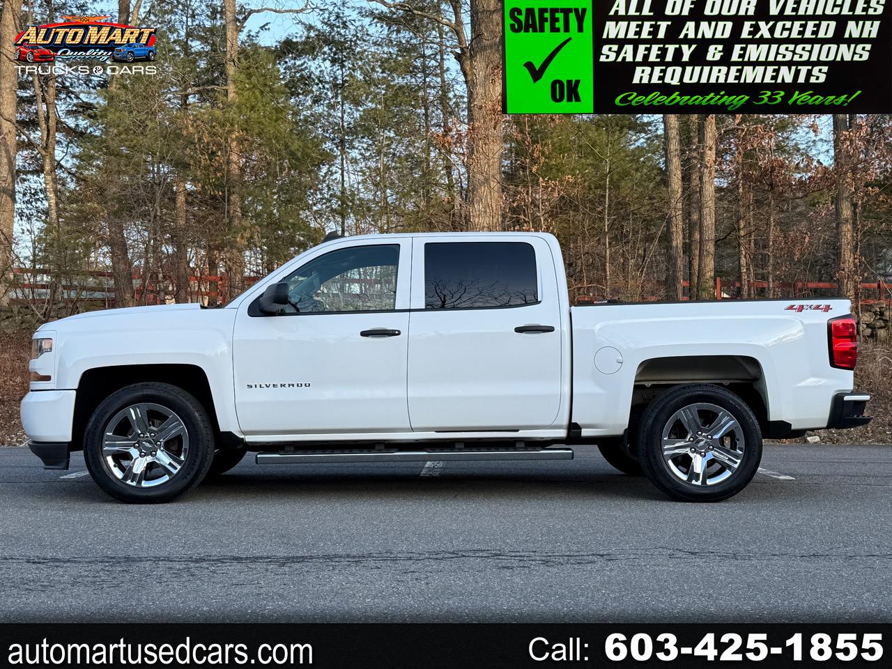 2018 Chevrolet Silverado 1500 4WD Crew Cab 143.5