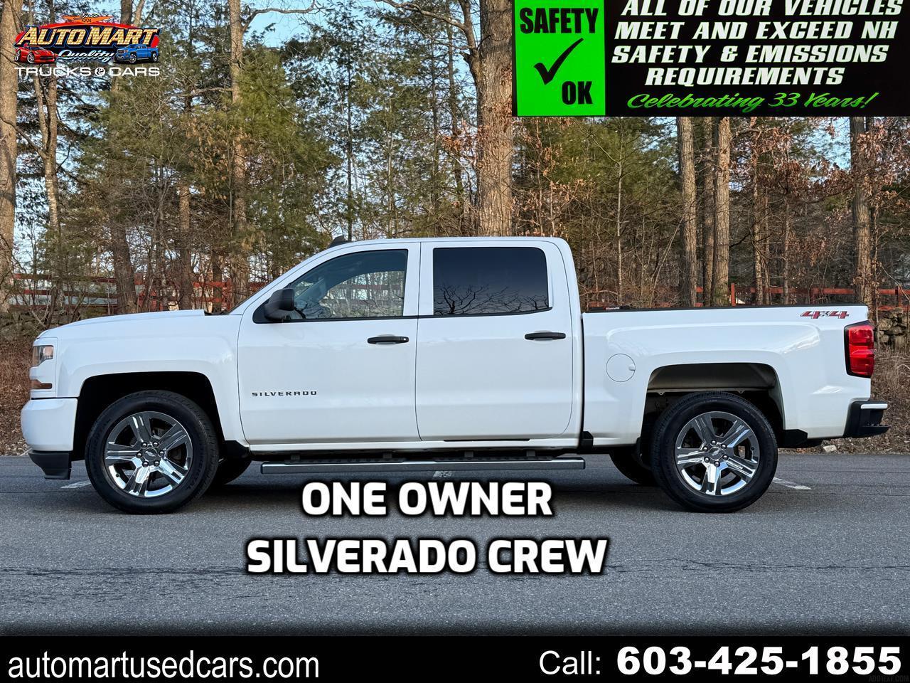 2018 Chevrolet Silverado 1500 4WD Crew Cab 143.5