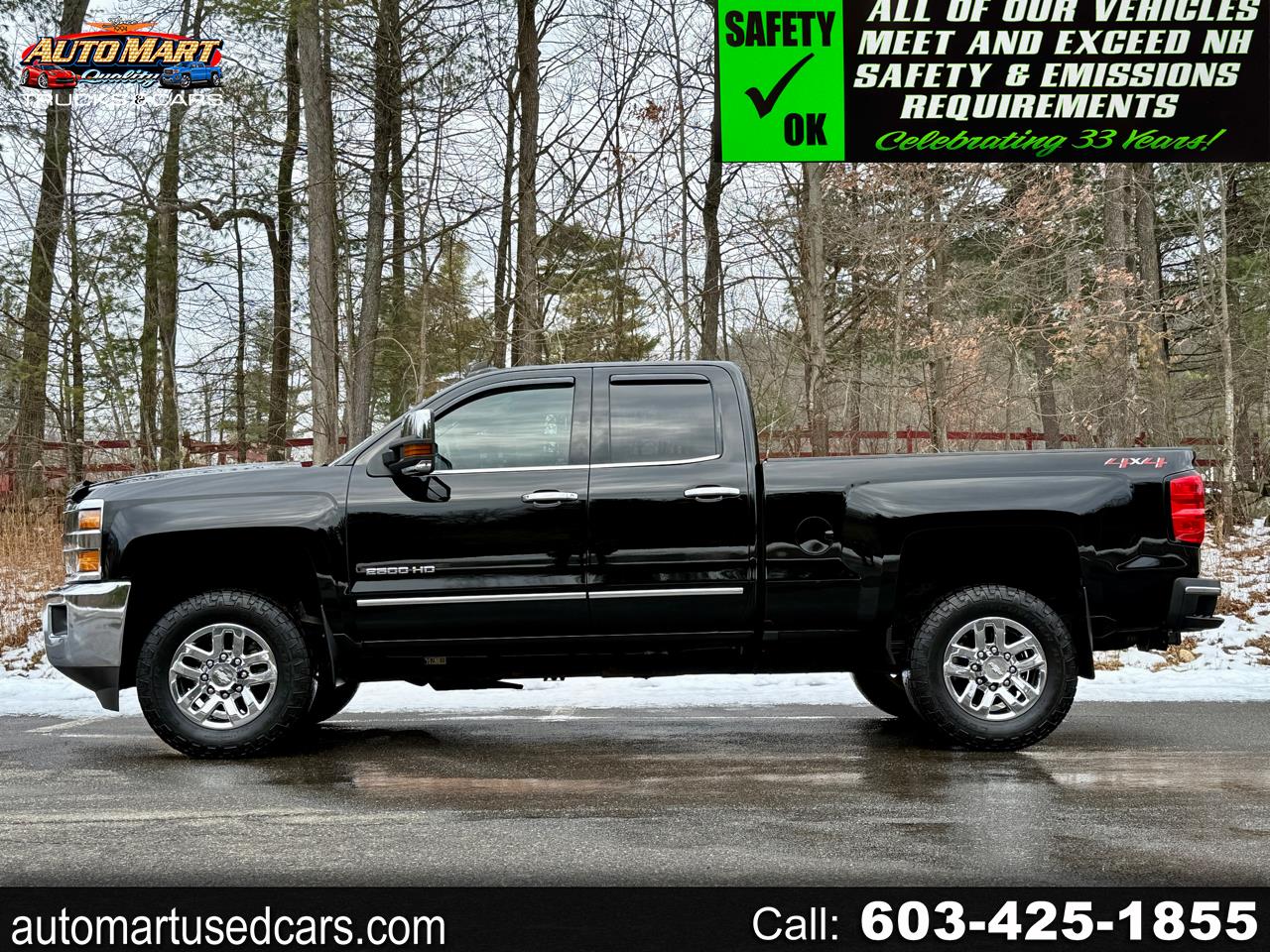 2018 Chevrolet Silverado 2500HD 4WD Double Cab 144.2" LTZ