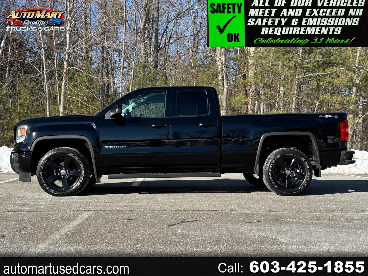 2015 GMC Sierra 1500 4WD Double Cab 143.5"