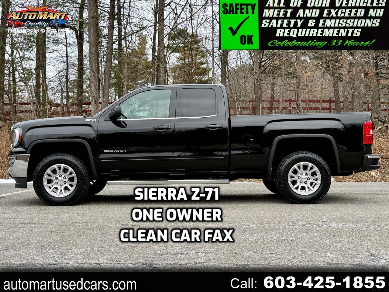 2018 GMC Sierra 1500 4WD Double Cab 143.5" SLE